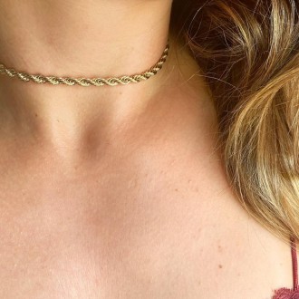 Detalhes do produto Chocker corção baiano grosso fecho lagosta